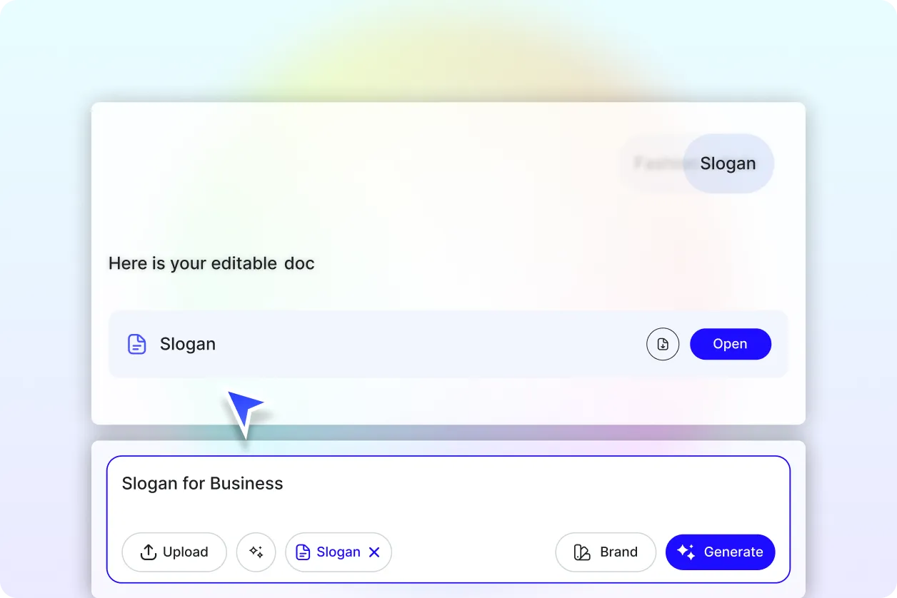 Free AI Slogan Generator, Online Catchy Slogan Maker Tool